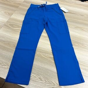 NWT Royal Blue Med Couture Insight Collection Scrub pants